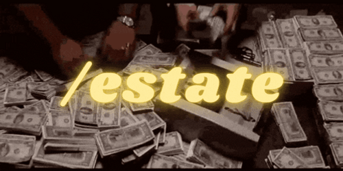 Scarface Counting Money In Machine Estate GIF