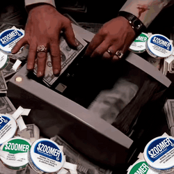 Scarface Money Tony Montana Alejandro Sosa $Zoomer GIF