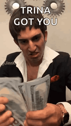 Scarface Money Tony Montana Cosplayer Trina Got You GIF