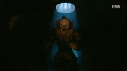 Scaring You Pennywise GIF