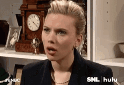 Scarlet Johanson With No Words GIF