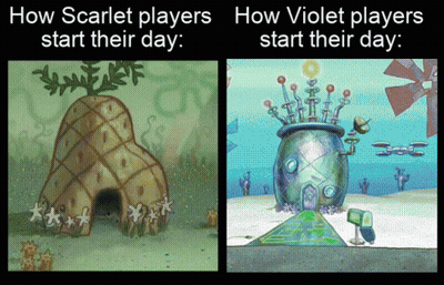 Scarlet Players Start Their Day Next To House GIF