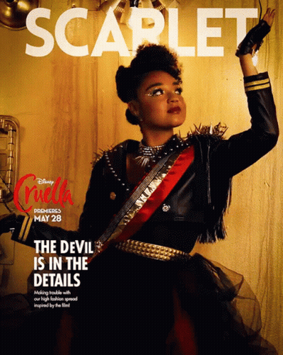 Scarlet Poster Woman In Black Jacket GIF
