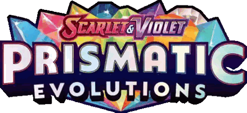 Scarlet & Violet Prismatic Evolutions Logo Sticker