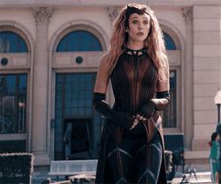 Scarlet Witch Arrogant Talk GIF