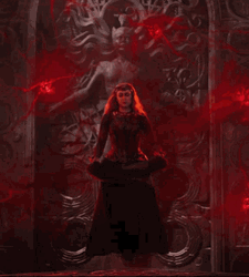 Scarlet Witch Floating On Air GIF