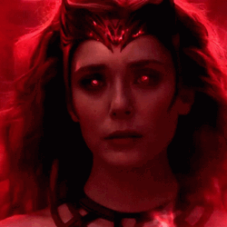 Scarlet Witch Red Eyes GIF