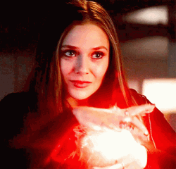 Scarlet Witch Showing Powers