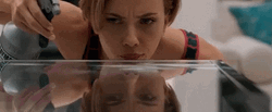 Scarlett Johansson Cleaning