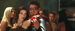 Scarlett Johansson Party Iron Man 2