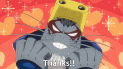 Scary Anime Selkie Thank You GIF