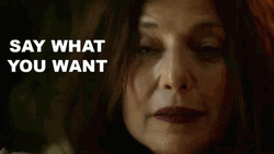 Scary Catherine Keener What Do You Want Say What GIF