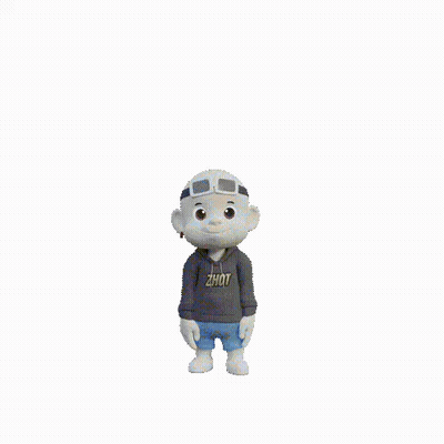 Scary Come Out Poster GIF