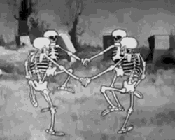 Scary & Cute Skeleton Dance