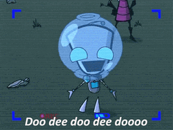 Scary Gir Robot GIF