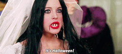 Scary Halloween Bloody Bride GIF