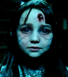 Scary Halloween Child Screaming Possessed GIF