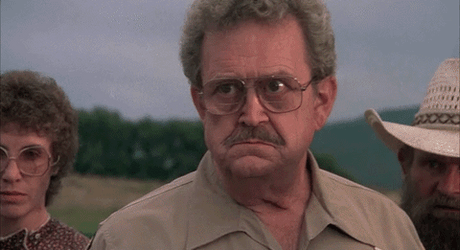 Scary Hillbillies Piercing Look GIF
