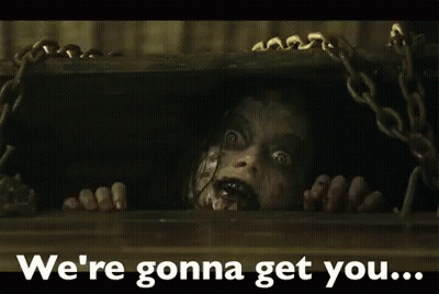 Scary Monster Saying We're Gonna Get You GIF