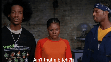 Scary Movie 2 Frustrated Face Reaction GIF