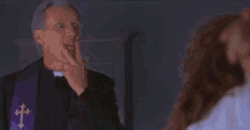 Scary Movie 2 James Woods As Priest GIF