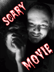 Scary Movie Monotone Movie Trailer GIF