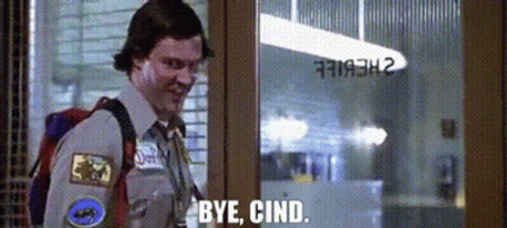 Scary Movie Officer Doofy Bye Cind GIF
