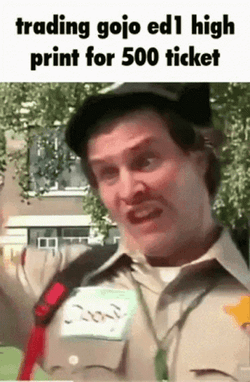Scary Movie Officer Doofy Trading Gojo GIF