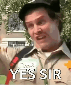 Scary Movie Officer Doofy Yes Sir GIF
