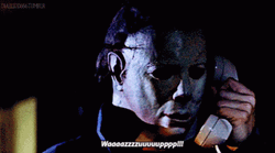 Scary Movie Villain Saying Wazzup GIF