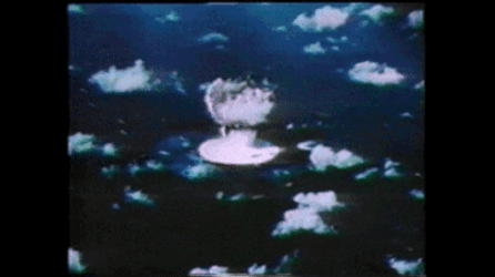 Scary Nuke Blast Cloud Formation GIF