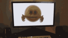 Scary Pop Up Emoji LED Screen GIF