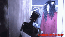 Scary Saw Halloween Costume GIF