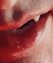 Scary Vampire Teeth GIF