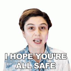 Scherezade Shroff Stay Safe GIF