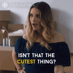 Schitt's Creek Annie Murphy Isnt That Cutest Thing GIF
