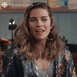 Schitt's Creek Annie Murphy This Is Little Intense GIF
