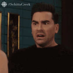 Schitt's Creek Dan Levy As David Rose But Why  GIF