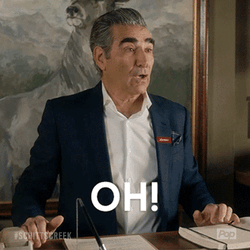 Schitt's Creek Eugene Levy Thats Wonderful GIF