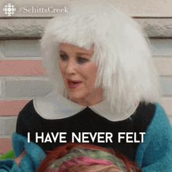 Schitt's Creek Moira Rose Never Felt More Lucid GIF