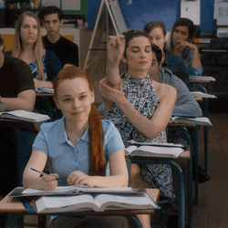Schitts Creek Classroom Scene GIF