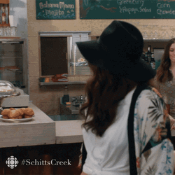 Schitts Creek Mood Change Happy Then Sad GIF