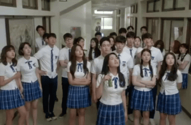 School 2017 Fight Scene Kdrama GIF