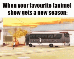 School Bus Anime New Season GIF