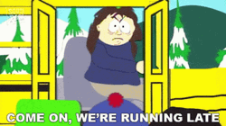 School Bus Better Late Than Never GIF