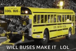 School Bus Explosion Lol GIF