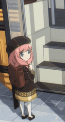School Bus Funny Anya  GIF