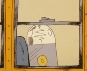 School Bus Hamster Trip GIF