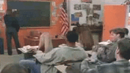 School Fight Student Vs Teacher GIF