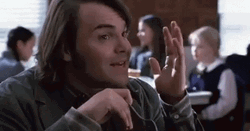 School Of Rock Jack Black Talking GIF